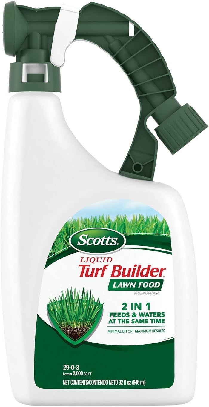 Scotts Liquid Turf Builder Lawn Food, 2,000 sq. ft. (Pack of 6)